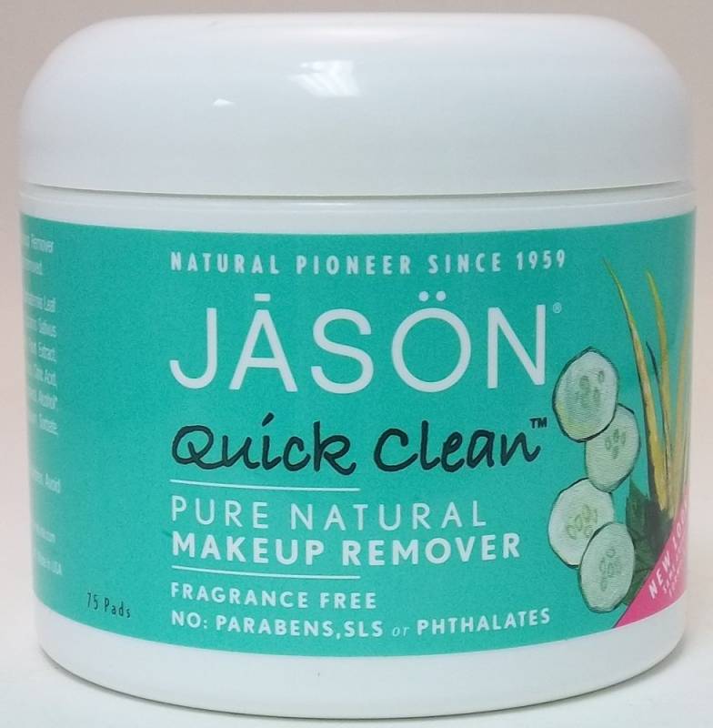 Quick  remover  Products pads Natural Remover Makeup 75 Clean pad  quick Products makeup natural jason clean Jason
