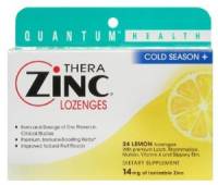 Quantum - Quantum Cold Season+ TheraZinc Lozenges Lemon 24 loz