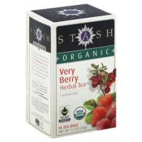 Stash Tea - Stash Tea Organic Very Berry Herbal Tea 18 bag
