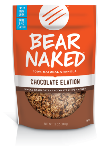 Bear Naked Chocolate Elation Granola 12 Oz 6 Pack