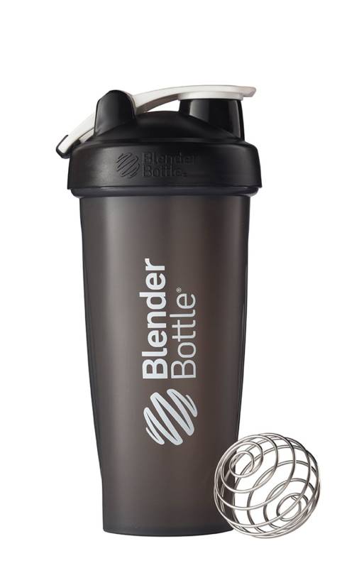 Blender Bottle Classic 20 oz. Shaker with Loop Top - Black/Black