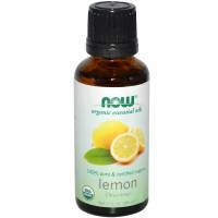 Now Foods - Now Foods Lemon Oil Certified Organic 1 oz