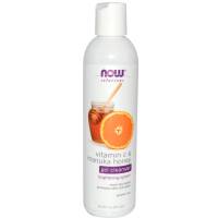 Now Foods - Now Foods Gel Cleanser 8 oz - Vitamin C & Manuka Honey