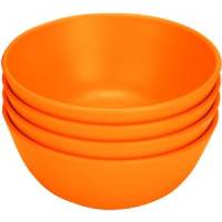 Green Eats - Green Eats Snack Bowl - Orange (4 Pack)