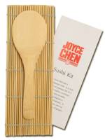 Joyce Chen - Joyce Chen Sushi Kit Bamboo Rice Paddle & Booklet