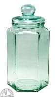 Down To Earth - Hexagon Jar with Lid 2 gal