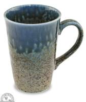 Down To Earth - Mug 10 oz - Brown and Blue Mosaic