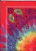 Down To Earth - Tie Dye Bandana - Paisley