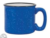 Down To Earth - Santa Fe Style Mug 15 oz - Ocean Blue
