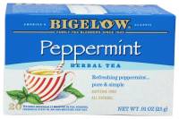 Bigelow Tea - Bigelow Tea Purely Peppermint Tea 20 Bags