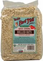 Bob's Red Mill - Bob's Red Mill Organic Quick Rolled Oats 32 oz (4 Pack)