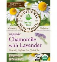 Traditional Medicinals - Traditional Medicinals Organic Chamomile w/Lavender Tea 16 bag