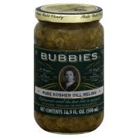 Bubbies - Bubbies Kosher Dill Relish 16 oz