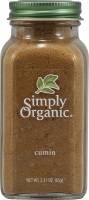 Simply Organic - Simply Organic Ground Cumin 2.31 oz