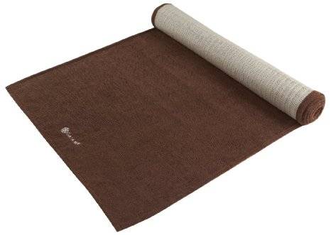 Gaiam - Gaiam Grippy Yoga Mat Towel - Brown