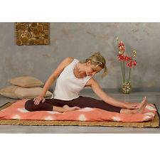 Gaiam - Gaiam Tie-Dyed Mat Covers - Natural