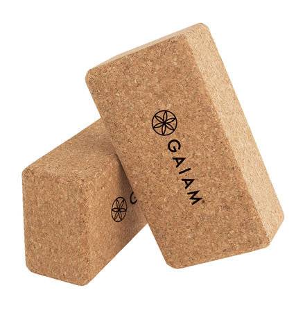 Gaiam - Gaiam Cork Yoga Bricks