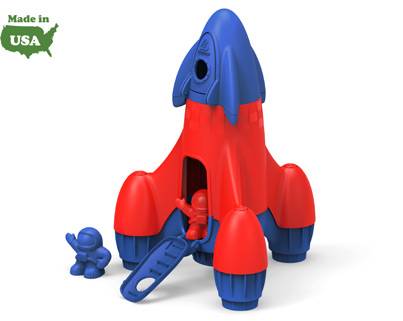 Green Toys - Green Toys Rocket - Blue Top
