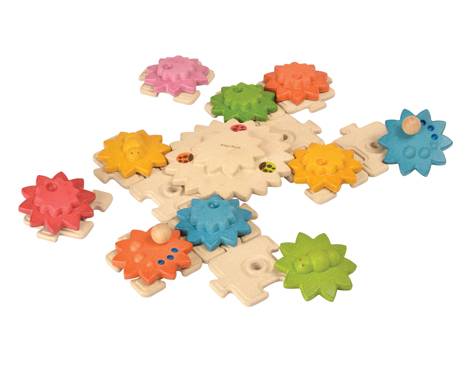 Plan Toys - Plan Toys Gears & Puzzles - Deluxe