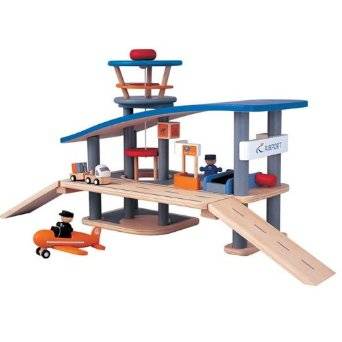 Plan Toys - Plan Toys Airport - Wooden Roof