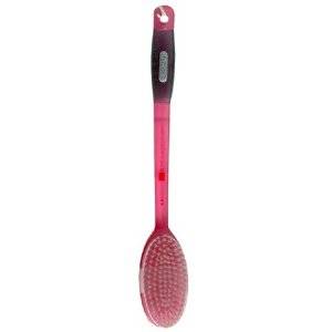 Earth Therapeutics - Earth Therapeutics Feng Shui Back Brush with Ergo Grip - Fire/Frosted Rose