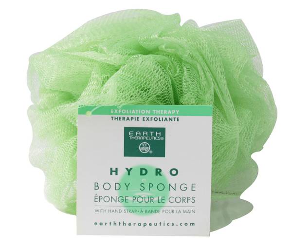 Earth Therapeutics - Earth Therapeutics Hydro Body Sponge with Hand Strap - Light Green