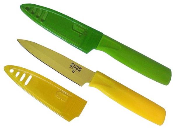 Kuhn Rikon - Kuhn Rikon Colori Citrus Knife Set - Yellow/Green