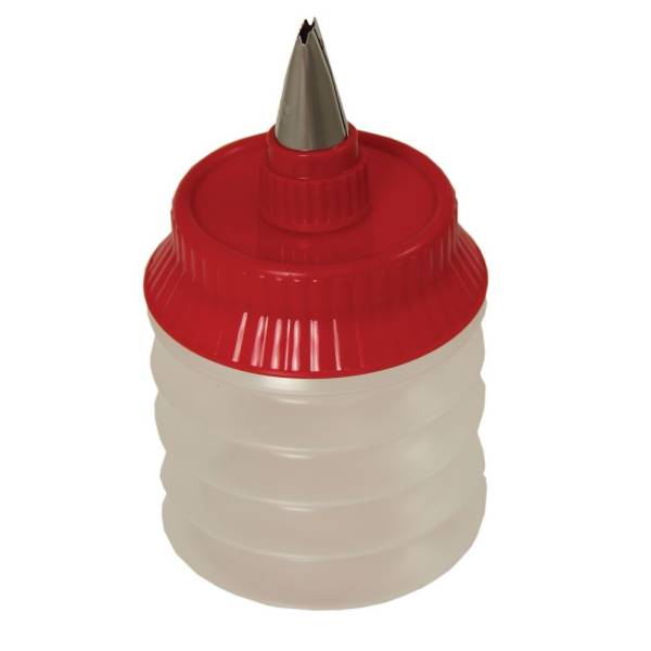 Kuhn Rikon - Kuhn Rikon Wide Squeeze Bottle with Weave Tip - Red