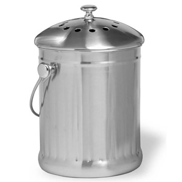 Norpro - Norpro Stainless Steel Compost Keeper 1 gal