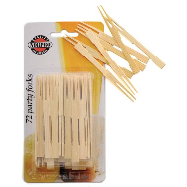 Norpro - Norpro Bamboo Party Forks
