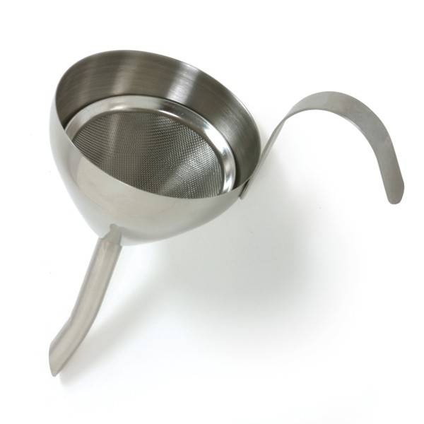 Norpro - Norpro Stainless Steel Funnel With Strainer