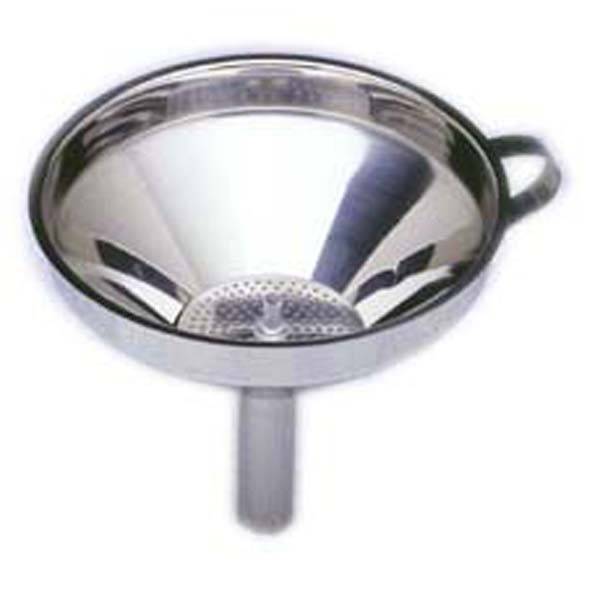 Norpro - Norpro Stainless Steel Funnel With Strainer 5.5"