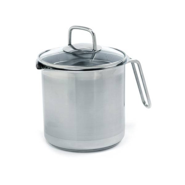 Norpro - Norpro Krona Stainless Steel Multi-Pot With Straining Lid 12 cups
