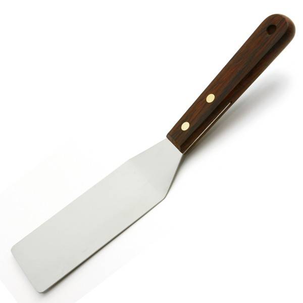 Norpro - Norpro Stainless Steel Spatula/Server With Wood Handle