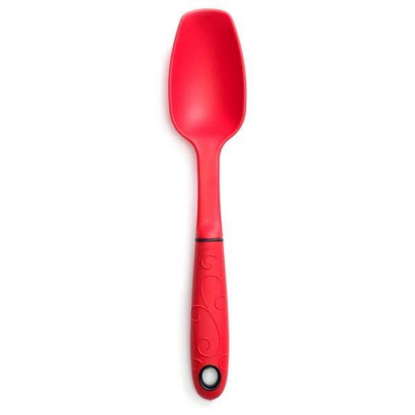 Norpro - Norpro Grip-Ez Mini Solid Spoon - Red