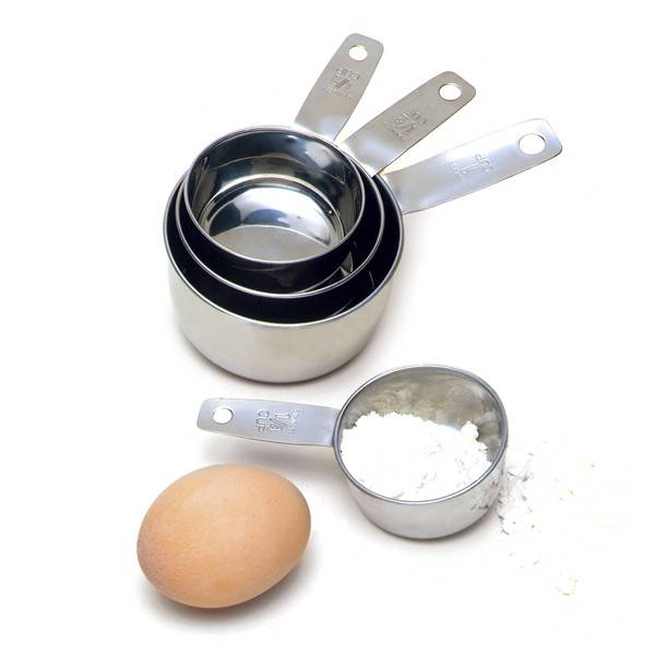 Norpro - Norpro Stainless Steel Measuring Cups 4 pcs