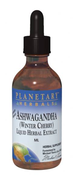 Planetary Herbals - Planetary Herbals Ashwagandha Liquid Extract 2 oz- Lemon Flavor