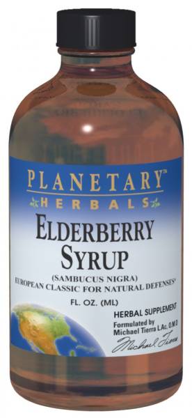 Planetary Herbals - Planetary Herbals Elderberry Syrup 4 oz
