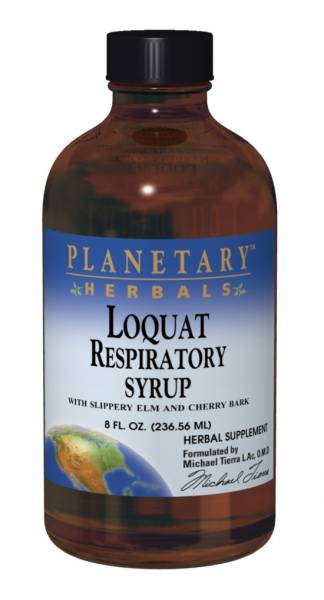 Planetary Herbals - Planetary Herbals Loquat Respiratory Syrup 4 oz