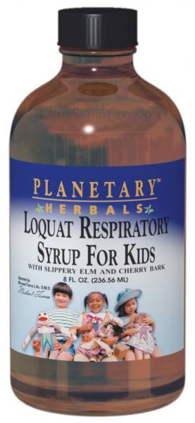 Planetary Herbals - Planetary Herbals Loquat Respiratory Syrup for Kids 4 oz