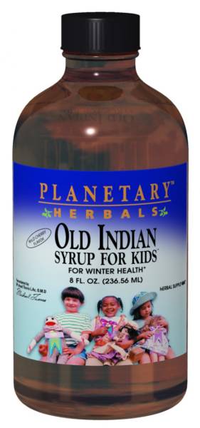Planetary Herbals - Planetary Herbals Old Indian Syrup for Kids 4 oz