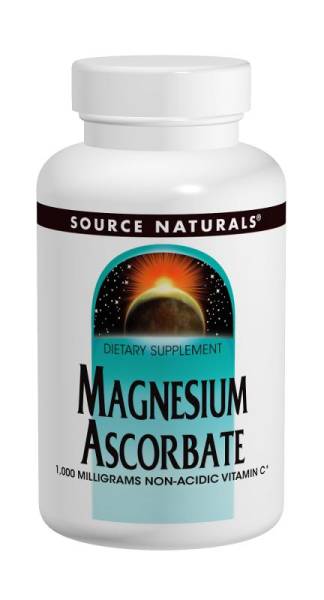 Source Naturals - Source Naturals Magnesium Ascorbate Buffered C Crystals 4 oz