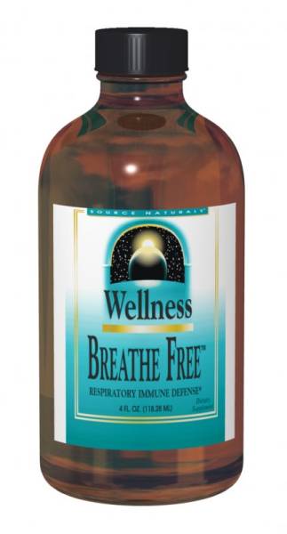 Source Naturals - Source Naturals Wellness Breathe Free Syrup 4 oz