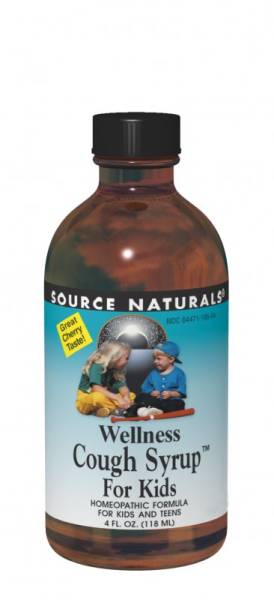 Source Naturals - Source Naturals Wellness Cough Syrup for Kids 4 oz