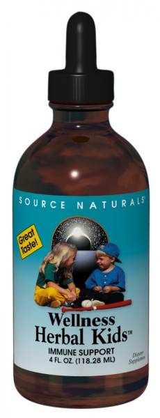 Source Naturals - Source Naturals Wellness Herbal Kids Alcohol Free 2 oz