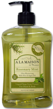 A La Maison - Air Scense French Liquid Soap Rosemary Mint (6 Pack)