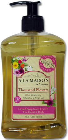 A La Maison - Air Scense French Liquid Soap Thousand Flowers (6 Pack)