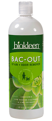 Biokleen - Biokleen Bac Out Stain + Odor Remover 32 oz (12 Pack)