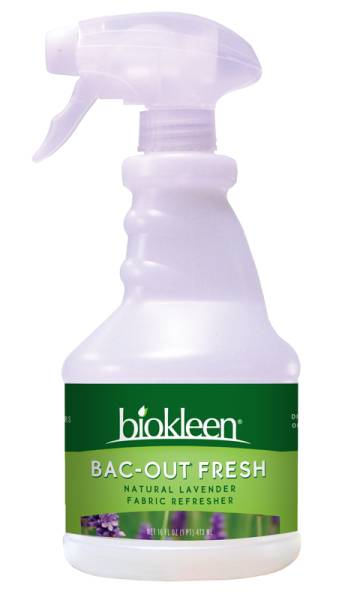 Biokleen - Biokleen Natural Fabric Refresher Bac Out Fresh Lavender 16 oz (6 Pack)