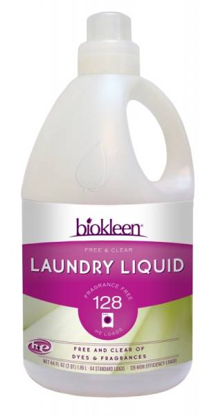 Biokleen - Biokleen Free & Clear Laundry Liquid 64 oz